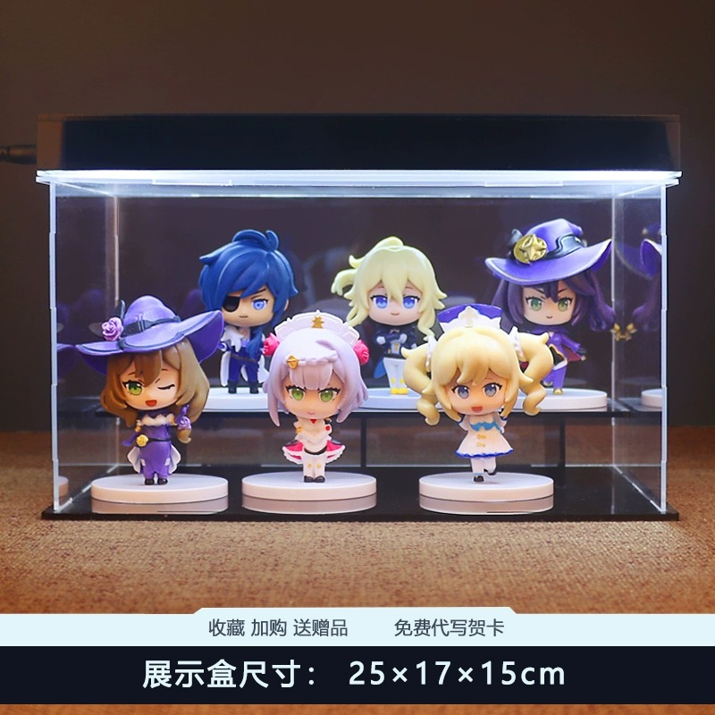 游戏原神手办摆件 可莉丽莎公仔 安柏迪卢克 芭芭拉...